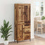 Highboard med skuffe 2 pcs Gammelt træ Konstrueret træ