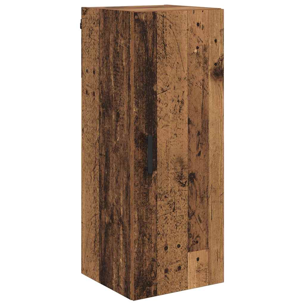 Highboard Gammelt træ 34,5 x 34 x 180 cm Konstrueret træ