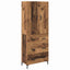 Highboard Gammelt træ 69,5 x 34 x 180 cm Konstrueret træ