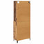 Highboard Gammelt træ 69,5 x 34 x 180 cm Konstrueret træ
