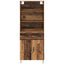 Highboard med skuffe 2 pcs Gammelt træ Konstrueret træ