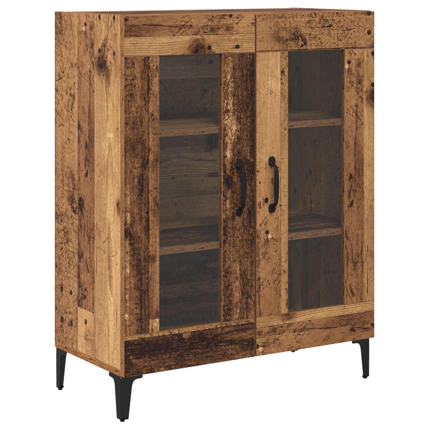 Highboard Gammelt træ 69,5 x 34 x 180 cm Konstrueret træ