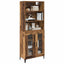 Highboard Gammelt træ 69,5 x 34 x 180 cm Konstrueret træ