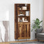 Highboard Gammelt træ 69,5 x 34 x 180 cm Konstrueret træ
