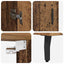 Highboard 2 pcs Gammelt træ Konstrueret træ