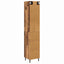 Highboard Gammelt træ 34,5 x 34 x 180 cm Konstrueret træ