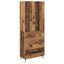 Highboard Gammelt træ 69,5 x 34 x 180 cm Konstrueret træ