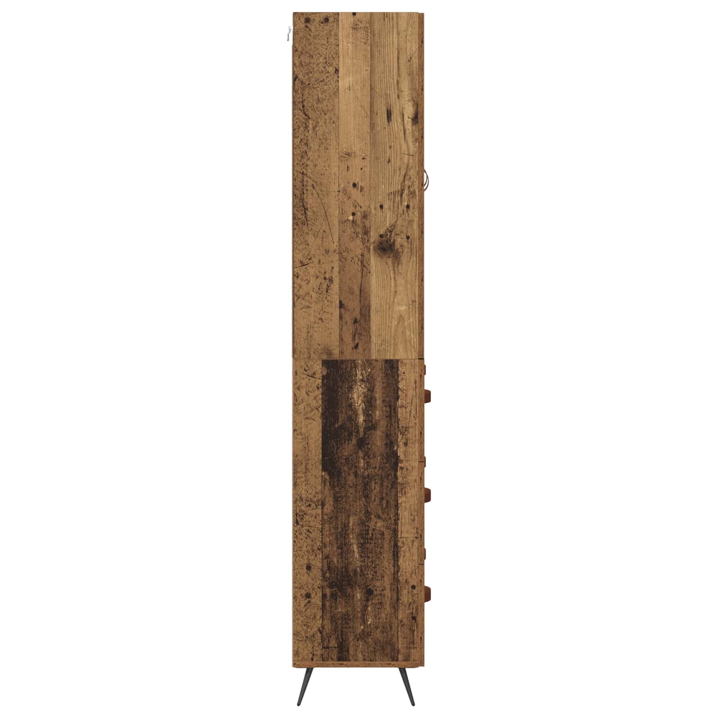 Highboard Gammelt træ 69,5 x 34 x 180 cm Konstrueret træ