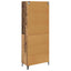 Highboard Gammelt træ 69,5 x 34 x 180 cm Konstrueret træ