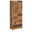 Highboard Gammelt træ 69,5 x 34 x 180 cm Konstrueret træ