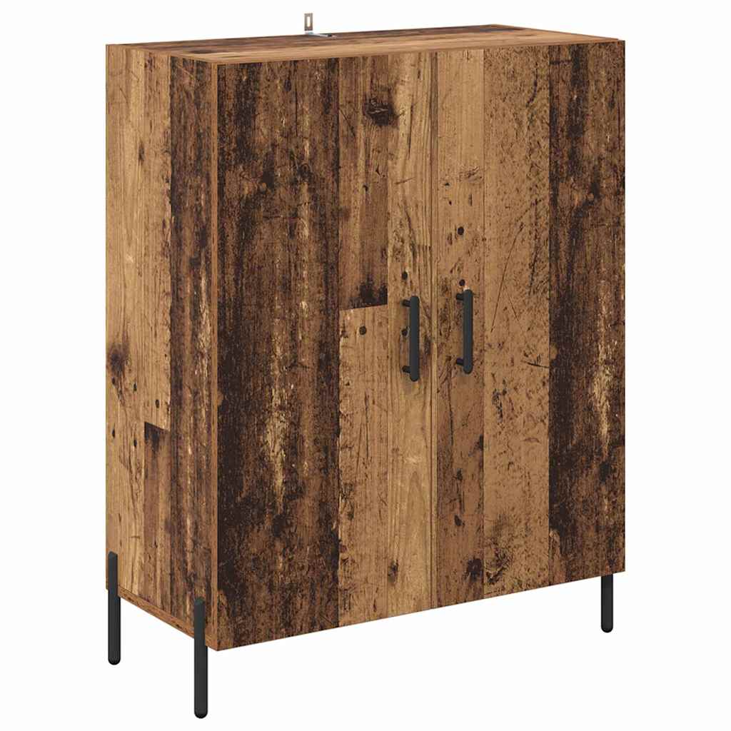 Highboard Gammelt træ 69,5 x 34 x 180 cm Konstrueret træ