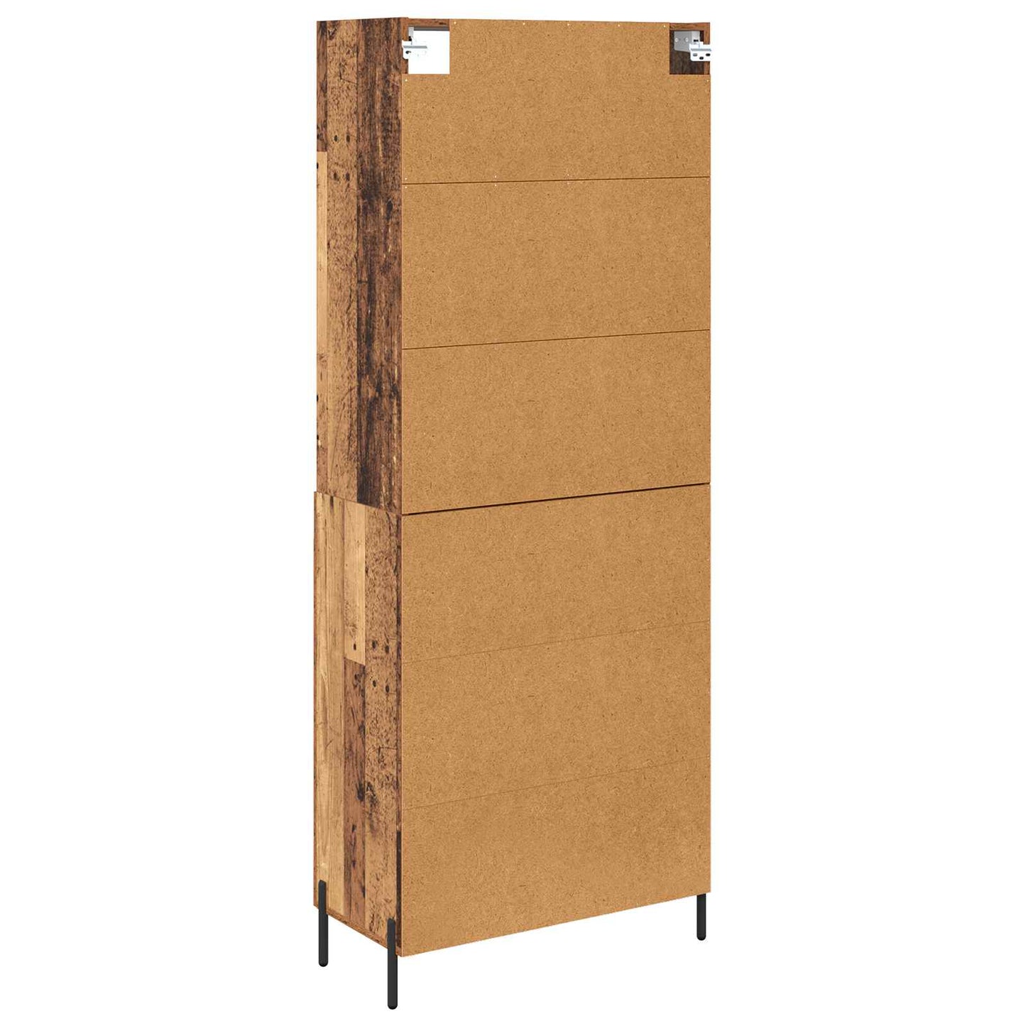 Highboard Gammelt træ 69,5 x 32,5 x 180 cm Konstrueret træ