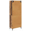 Highboard Gammelt træ 69,5 x 34 x 180 cm Konstrueret træ