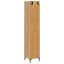 Highboard Artisan Egetræ 34,5 x 34 x 180 cm Konstrueret træ