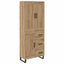 Highboard 2 pcs Artisan Egetræ 69,5 x 34 x 180 cm