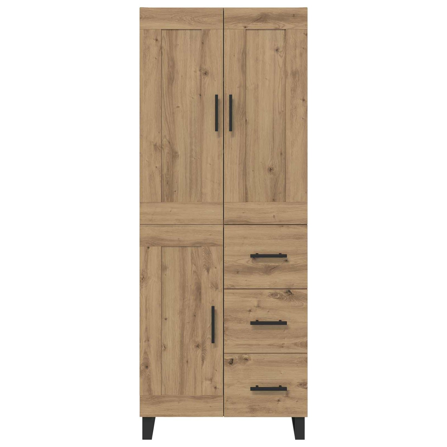 Highboard 2 pcs Artisan Egetræ 69,5 x 34 x 180 cm