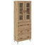 Højskab med hylde 2 pcs Artisan Egetræ 69,5 x 34 x 180 cm