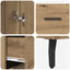Highboard 2 pcs Artisan Egetræ 69,5 x 32,5 x 180 cm