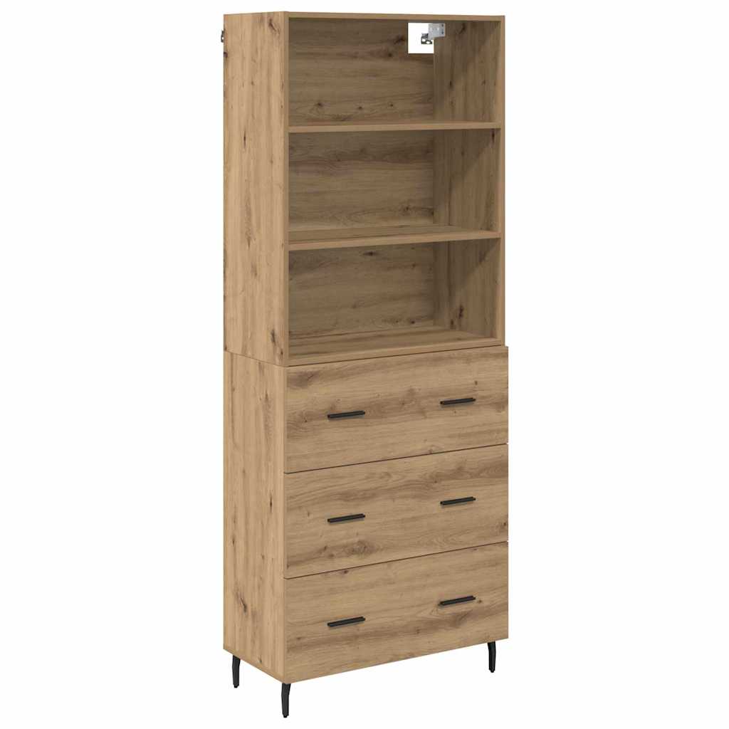 Highboard 2 pcs Artisan Egetræ 69,5 x 32,5 x 180 cm