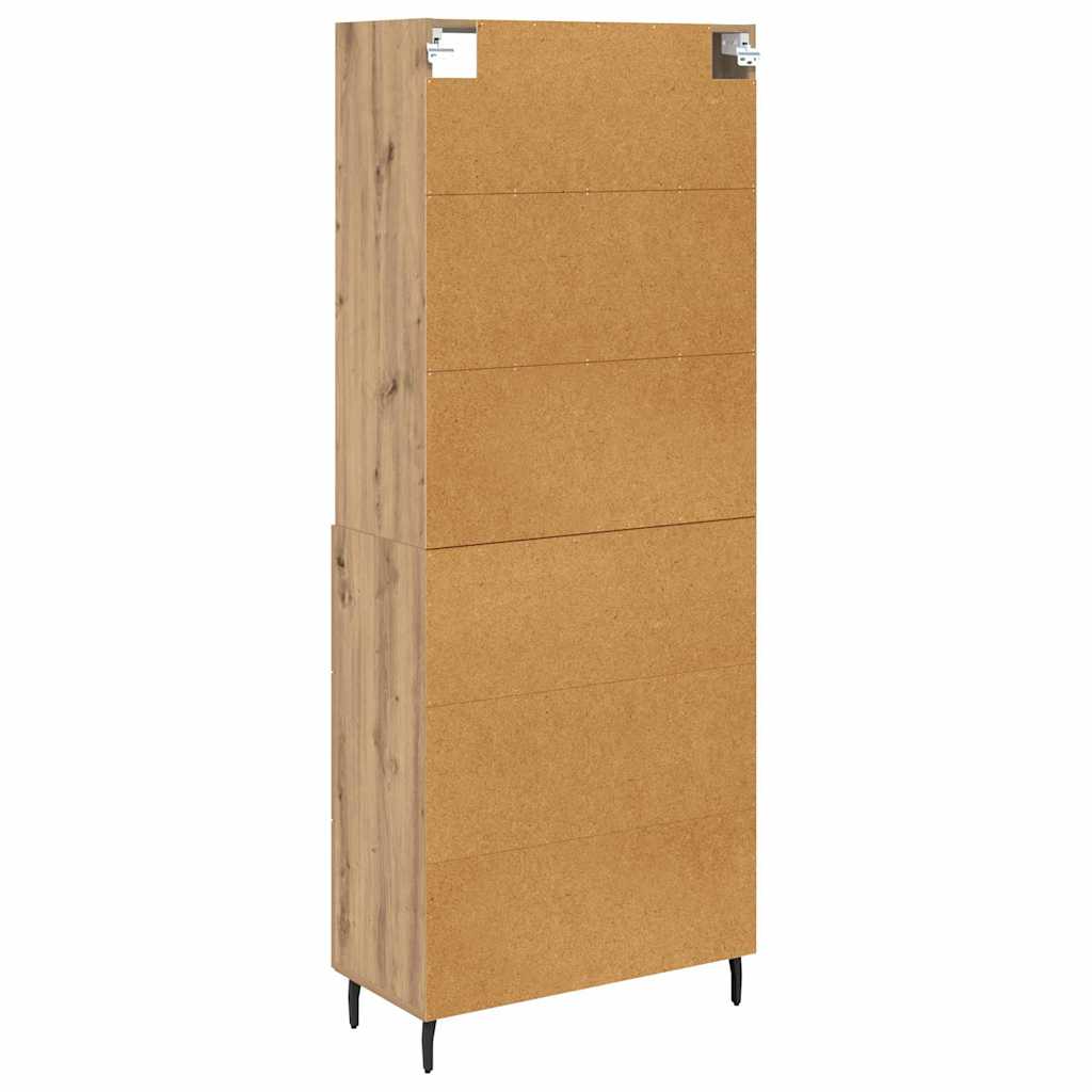Highboard 2 pcs Artisan Egetræ 69,5 x 32,5 x 180 cm