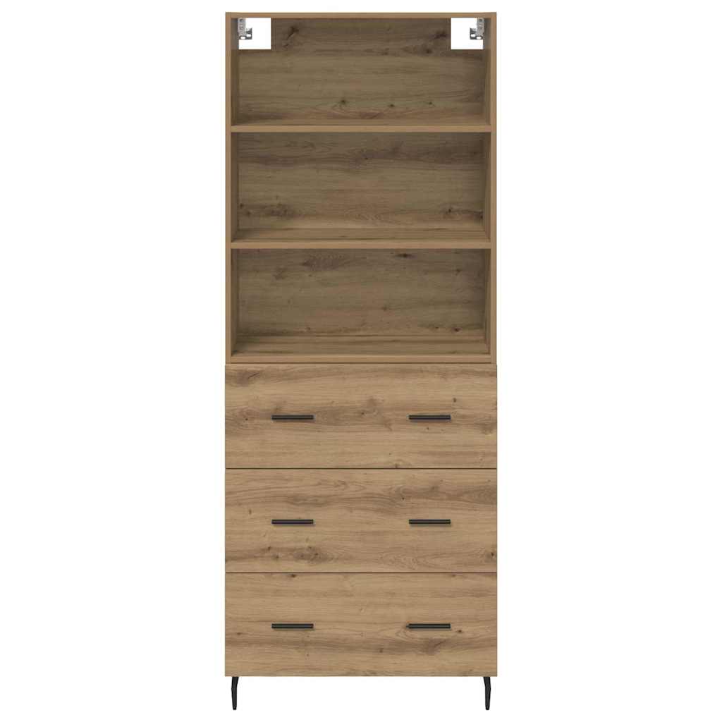 Highboard 2 pcs Artisan Egetræ 69,5 x 32,5 x 180 cm