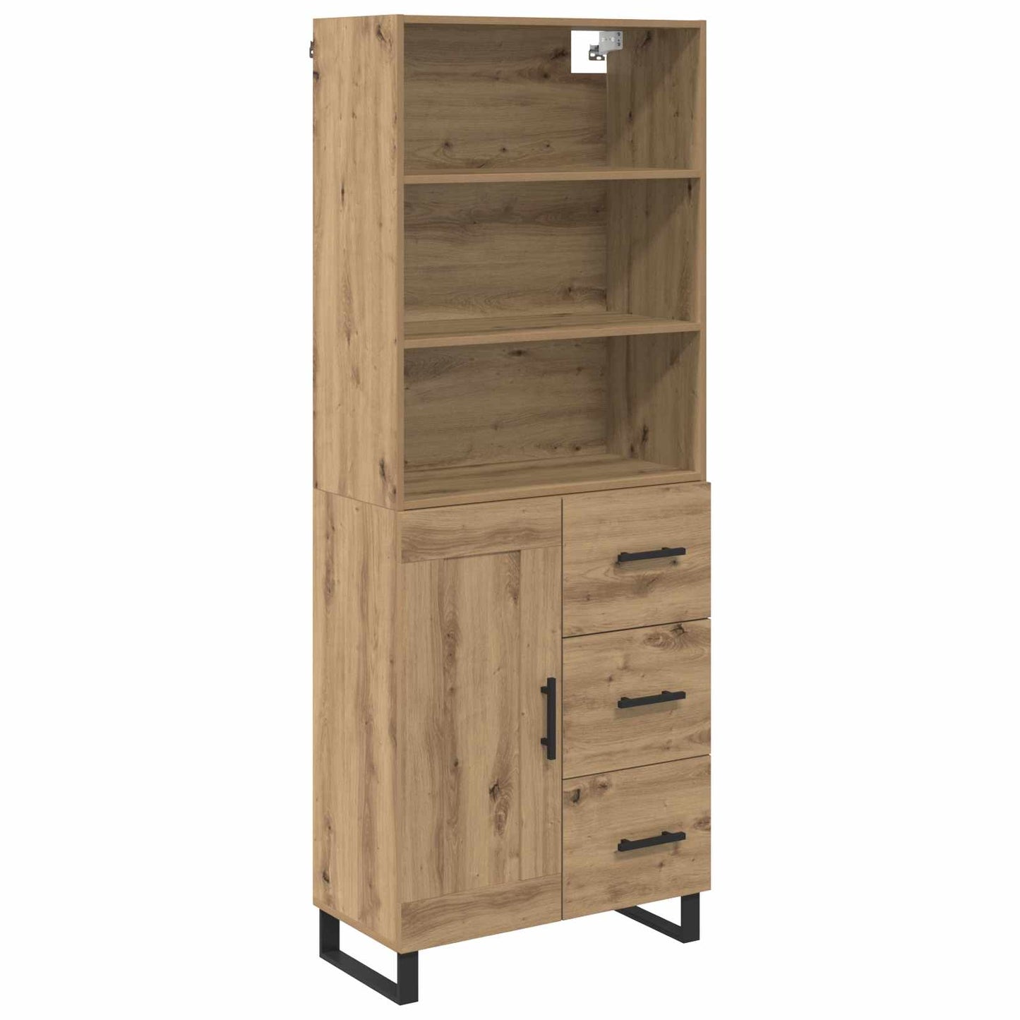 Highboard 2 pcs Artisan Egetræ 69,5 x 34 x 180 cm