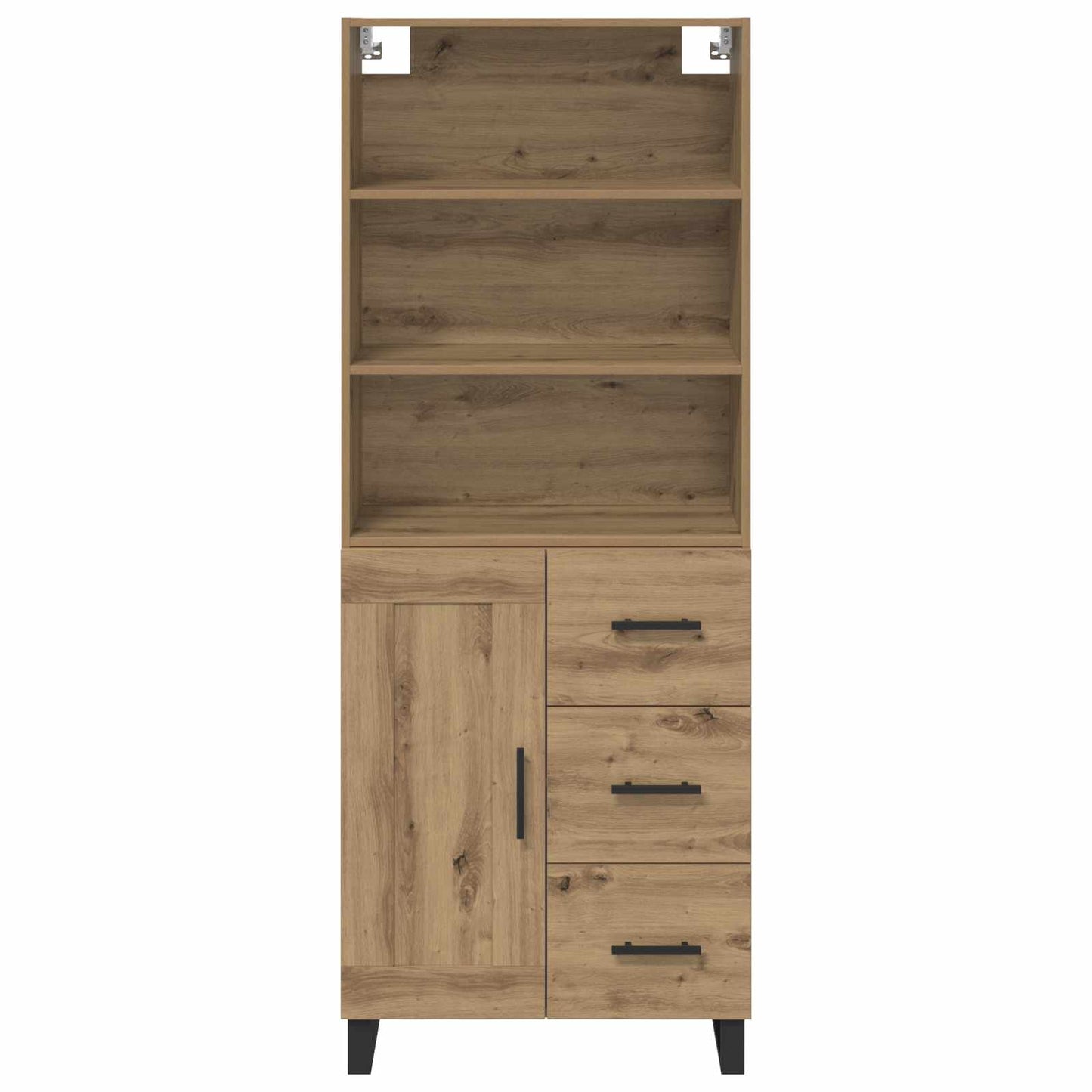 Highboard 2 pcs Artisan Egetræ 69,5 x 34 x 180 cm