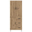 Highboard 2 pcs Artisan Egetræ 69,5 x 34 x 180 cm