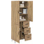 Highboard 2 pcs Artisan Egetræ 69,5 x 34 x 180 cm