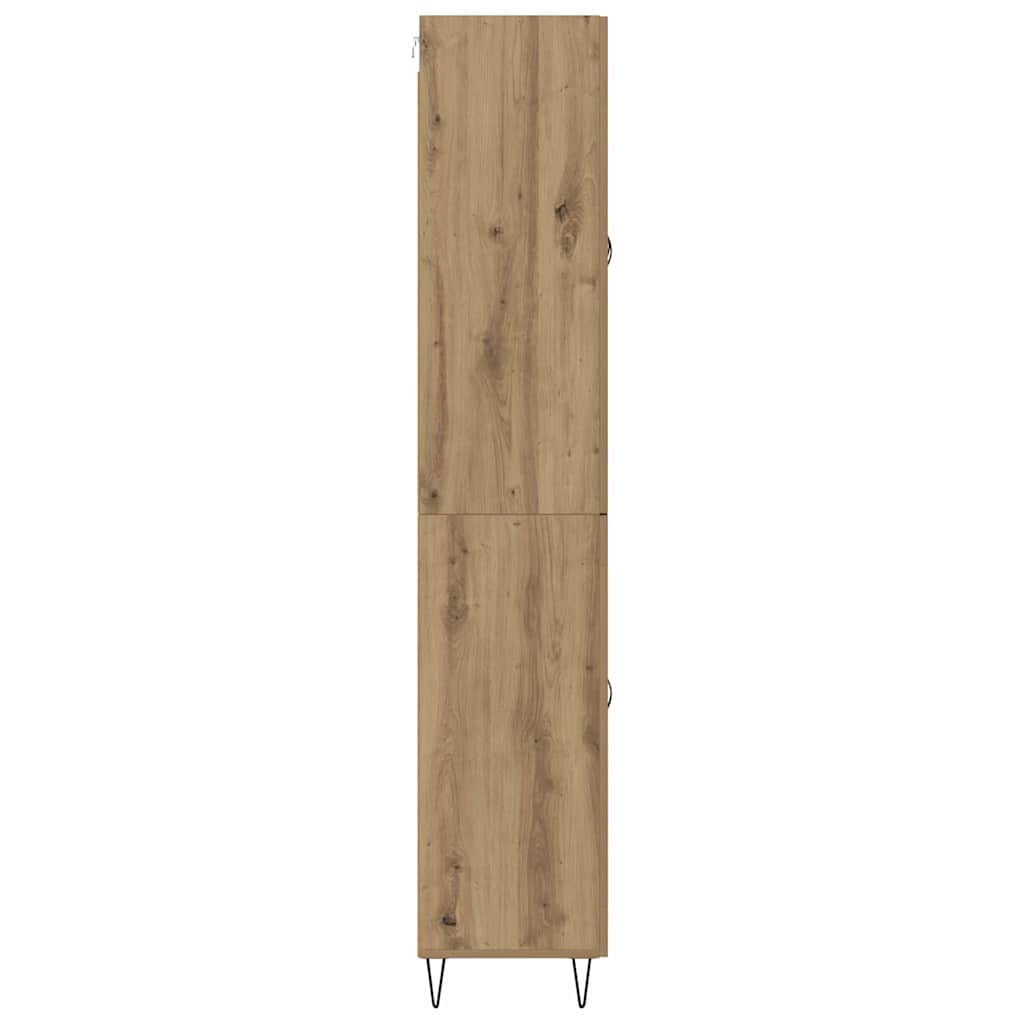 Highboard 2 pcs Artisan Egetræ 69,5 x 34 x 180 cm