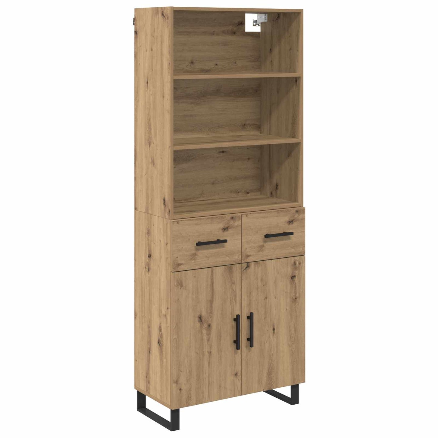 Highboard 2 pcs Artisan Egetræ 69,5 x 34 x 180 cm