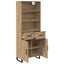Highboard 2 pcs Artisan Egetræ 69,5 x 34 x 180 cm