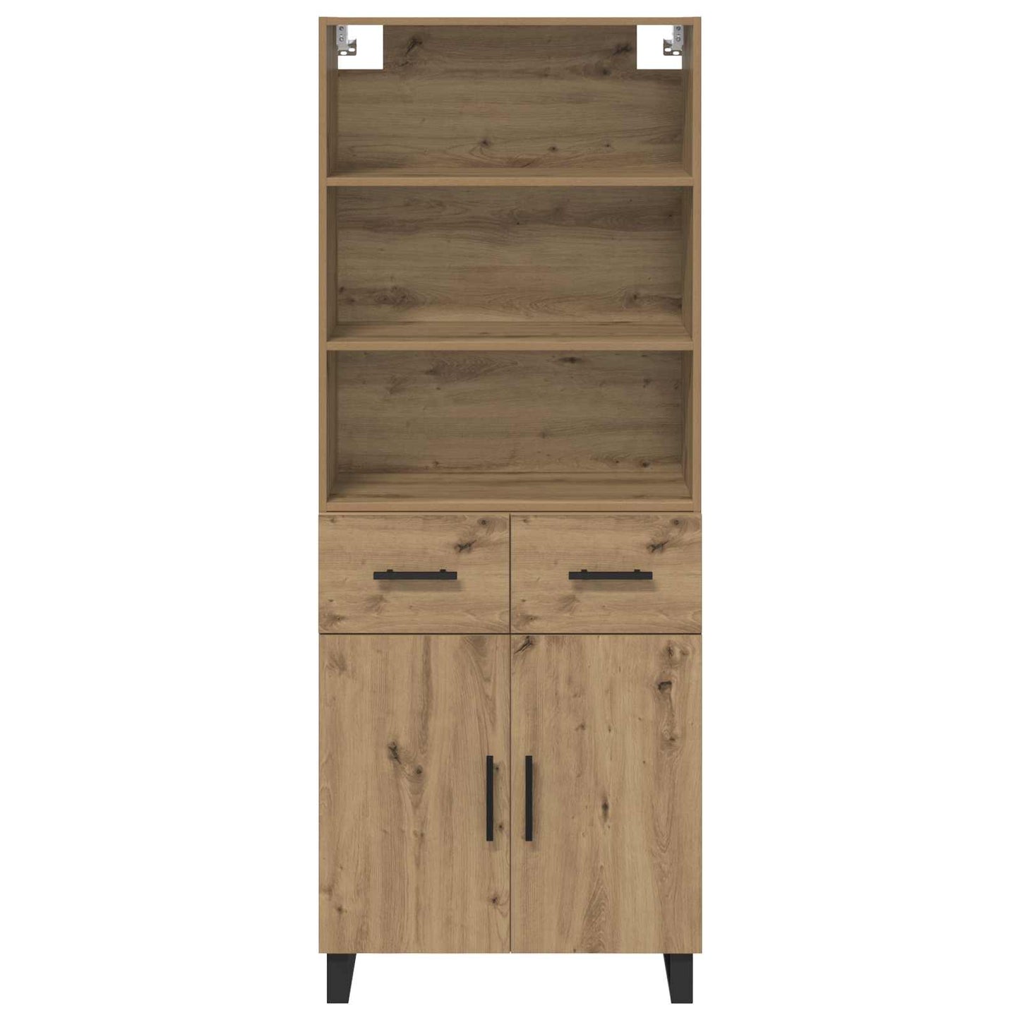 Highboard 2 pcs Artisan Egetræ 69,5 x 34 x 180 cm