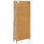Highboard Artisan Egetræ 69,5 x 32,5 x 180 cm Konstrueret træ