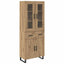 Highboard 2 pcs Artisan Egetræ 69,5 x 34 x 180 cm
