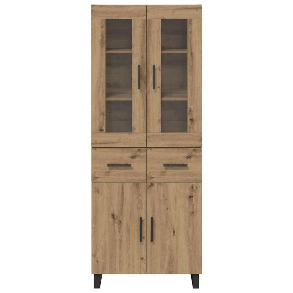 Highboard 2 pcs Artisan Egetræ 69,5 x 34 x 180 cm