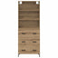 Highboard Artisan Egetræ 69,5 x 34 x 180 cm Konstrueret træ