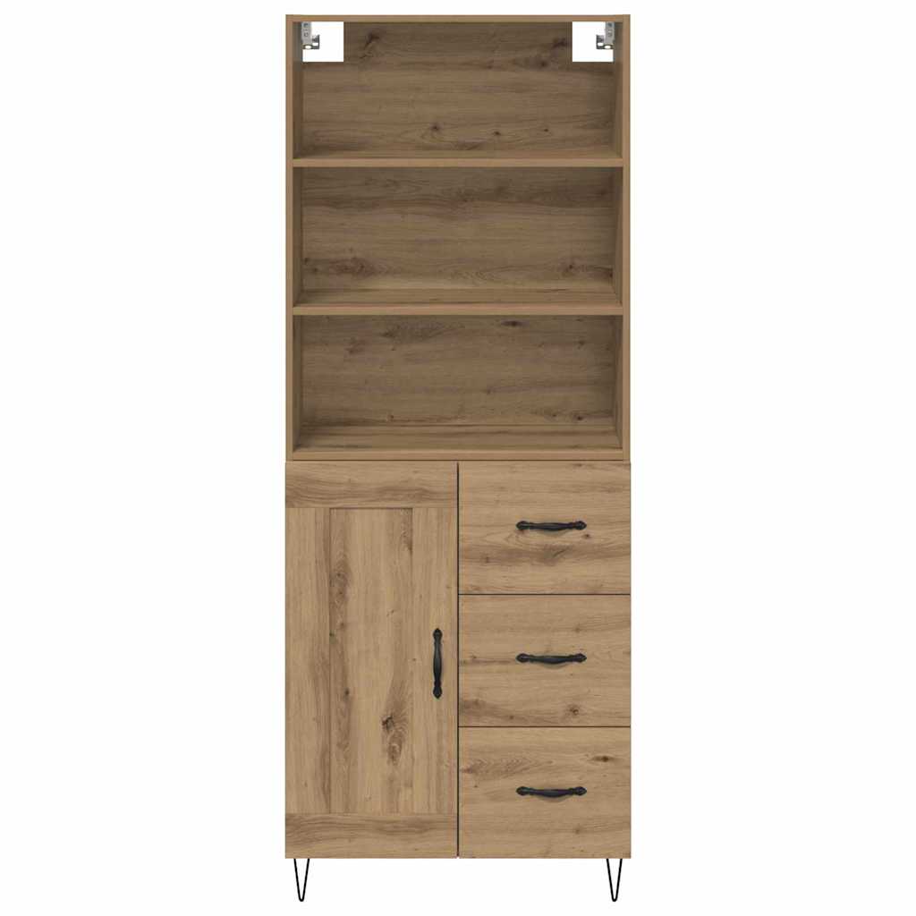 Highboard 2 pcs Artisan Egetræ 69,5 x 34 x 180 cm