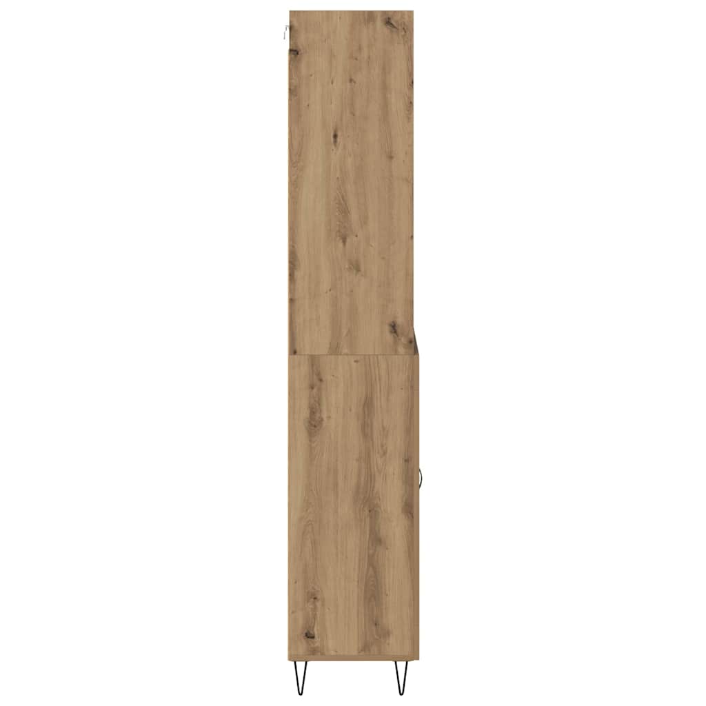 Highboard 2 pcs Artisan Egetræ 69,5 x 34 x 180 cm