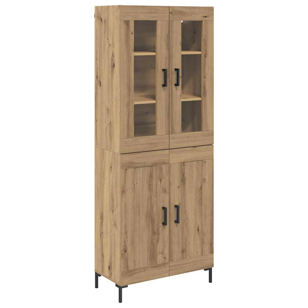 Highboard 2 pcs Artisan Egetræ 69,5 x 34 x 180 cm