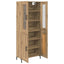 Highboard 2 pcs Artisan Egetræ 69,5 x 34 x 180 cm