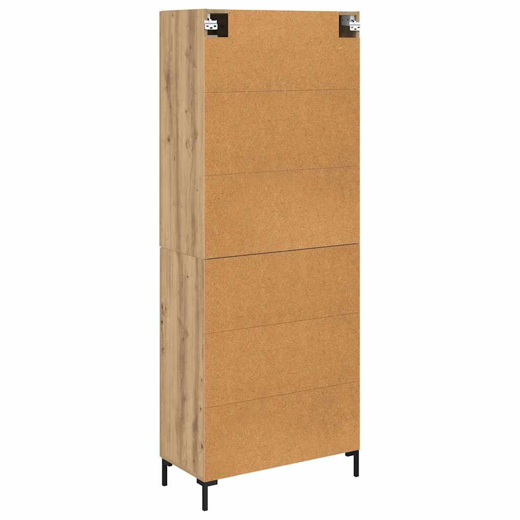 Highboard 2 pcs Artisan Egetræ 69,5 x 34 x 180 cm