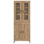 Highboard 2 pcs Artisan Egetræ 69,5 x 34 x 180 cm