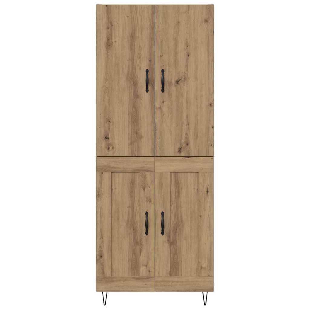Highboard 2 pcs Artisan Egetræ 69,5 x 34 x 180 cm