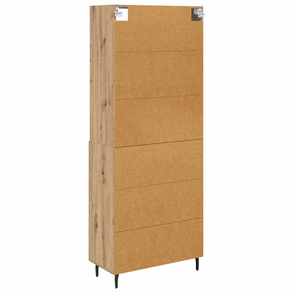 Highboard 2 pcs Artisan Egetræ 69,5 x 32,5 x 180 cm