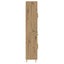 Highboard Artisan Egetræ 69,5 x 34 x 180 cm Konstrueret træ
