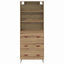 Highboard Artisan Egetræ 69,5 x 34 x 180 cm Konstrueret træ