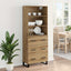 Highboard 2 pcs Artisan Egetræ 69,5 x 34 x 180 cm