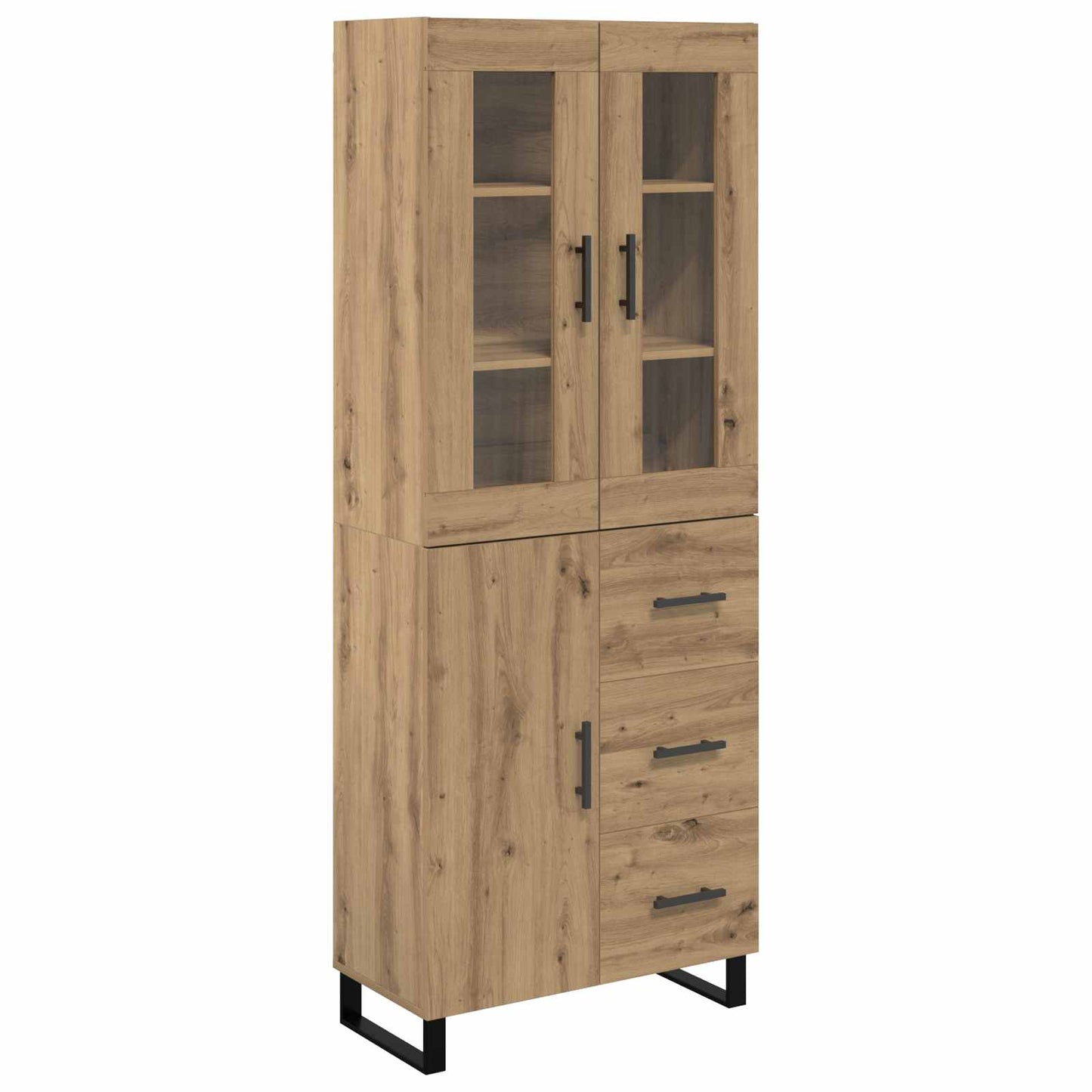 Highboard 2 pcs Artisan Egetræ 69,5 x 34 x 180 cm