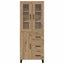 Highboard 2 pcs Artisan Egetræ 69,5 x 34 x 180 cm
